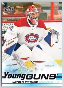 Cayden Primeau RC Young Guns 2019-20 Upper Deck 19-20 #454 88169 - Bild 1 von 2
