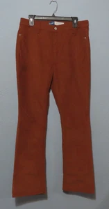 Old Navy extra hoher Bund Kicker Boot Cut Cord braune Hose Größe 12 neu ohne Etikett - Bild 1 von 9