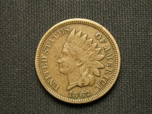 🔥OLD COIN SALE- XF+ 1862 INDIAN HEAD CENT PENNY COLLECTIBLE U.S. PENNY🔥LOT 75* - Picture 1 of 2