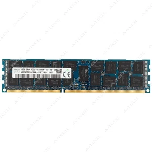 Hynix 16GB DDR3-1600 PC3-12800 2Rx4 ECC RDIMM Server Memory RAM HMT42GR7AFR4A-PB - Picture 1 of 2