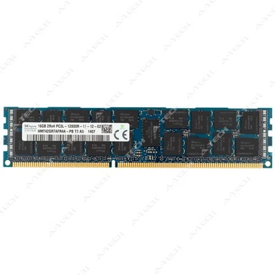 Hynix 16GB DDR3-1600 PC3-12800 2Rx4 ECC RDIMM Server Memory RAM HMT42GR7AFR4A-PB - Image 1 of 2