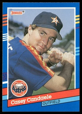 1991 DONRUSS CASEY CANDAELE HOUSTON ASTROS #324 - Image 1 of 2