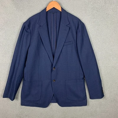 Bonobos Jetsetter Blazer Suit Jacket 46L Navy Slim Stretch Unconstructed $400 - Image 1 of 4