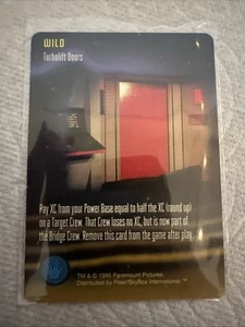 Star Trek The Card Game Turbo Lift Doors Near-Mint/NM Promo - Picture 1 of 1