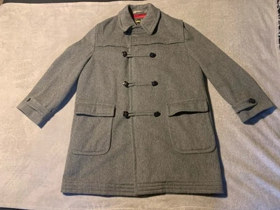 Abrigo vintage de lana Lodenfrey talla 42R gris hecho en Alemania Occidental Foto 1 de 4