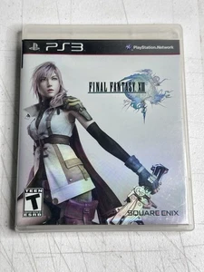 Final Fantasy XIII PlayStation 3 Completo CIB Disco Muy Limpio Manual Tarjeta Reg - Imagen 1 de 7