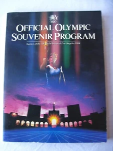 Official Olympic Souvenir Program Los Angeles 1984 - Imagen 1 de 6