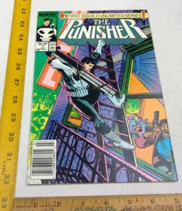 Cómic The Punisher #1 serie ilimitada casi nuevo 1987 quiosco - Imagen 1 de 4