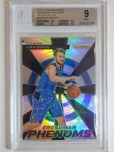 2018 Panini Prizm Luka Doncic ROOKIE #23 SILVER HOLO Phenoms - BGS 9 - Picture 1 of 2