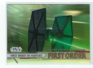 2020 TOPPS STAR WARS CHROME PERSPECTIVES SCEGLI LA TUA FEDELTÀ CF-9 TIE FIGHTER - Foto 1 di 1