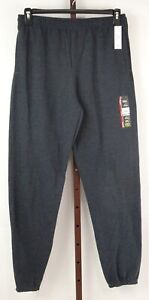 Athletic Works Mens Gray Fleece Pull Up Jogger Pants Size Medium 32-34 NEWCharity item