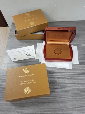 2015 Jacqueline Kennedy FIRST SPOUSE Boxes NO COINS or CAPSULES Cover