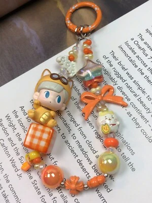 Auténtico POP MART LILIOS Lindo Llaveros de Teléfono Hecho a Mano Bolso Cartera Regalo para Ella Foto 1 de 4