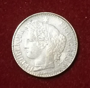 MONNAIE RARE **** 20 Cent de FRANC CERES 1851 A oreille basse **** SUP - Imagen 1 de 2