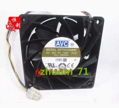 1PC AVC 12038 DYTH1238B8F 48V 1.8A Server high air volume cooling fan - Image 1 of 2