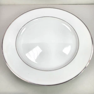 Plato Seltmann Weiden Blanco Cena 10.5" Baviera W. Alemania "ROSA" - Imagen 1 de 8