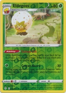 Reverse Holo Eldegoss 016/203 Rare Evolving Skies Pokemon TCG - Picture 1 of 1