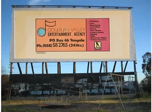 TWILIGHT DRIVE IN THEATRE GLASS AD SLIDE - GV ENTERTAINMENT AGENCY - FREE POST - Picture 1 of 2