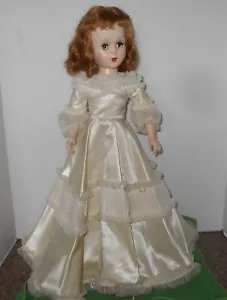 Vintage 1950s ~ 18" Doll~ SWEET SUE Walker ~ Original Gown ~Blush Nice, Odorless - Picture 1 of 7