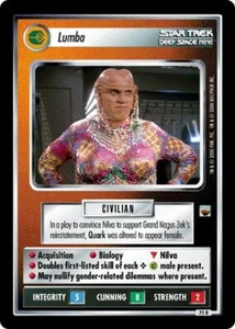 Star Trek CCG TwT Trouble With Tribbles Lumba 75R - Picture 1 of 1