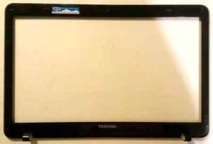 TOSHIBA L750 EABL6002010 genuine FRONT LCD DISPLAY FRAME BEZEL CORNICE FRONTALE - Afbeelding 1 van 2