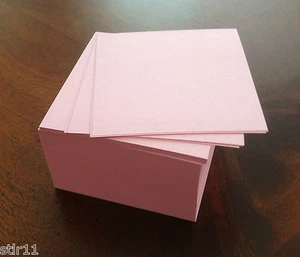Note Paper Refill Cube - Loose Sheets - "Great for your Paper Holder" ( Pink ) - Picture 1 of 1