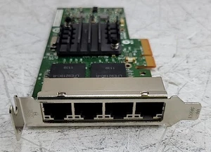 Intel I340-T4 E1G44HTBLK Ethernet Server Adapter 4-Port PCIe Low Profile - Photo 1/4