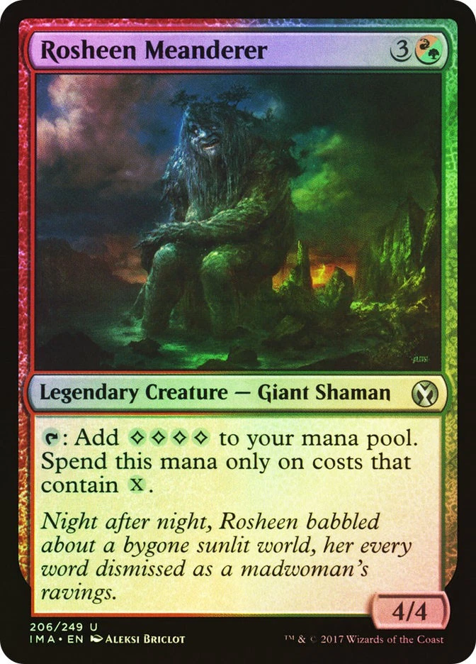 MTG FOIL Rosheen Meanderer  - Iconic Masters #206 - Image 1 of 1