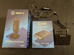 Elgato Streaming Bundle - Wave 3 - HD60X - Stream Deck - Chat Link Pro - Photo 1/13