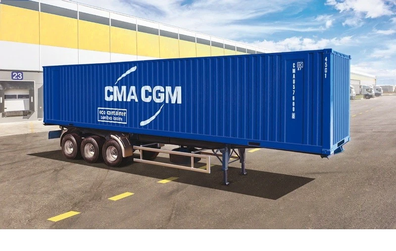 Italeri 1/24 40' Container Trailer - Image 1 of 1