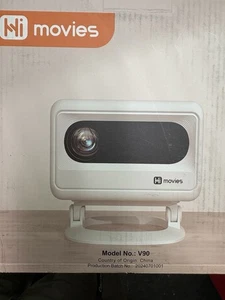 Proyector Himovies, Mini Proyector con WiFi y Bluetooth, ±50° Vertical - Imagen 1 de 3