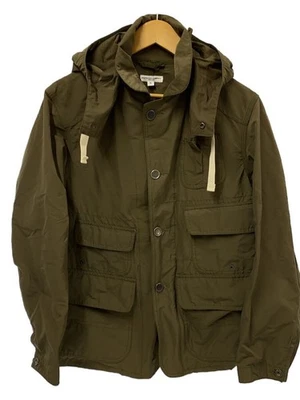 Engineered Garments Coverall Jacket S Cotton Khaki Hood Removable #EK ZGA - Image 1 of 4