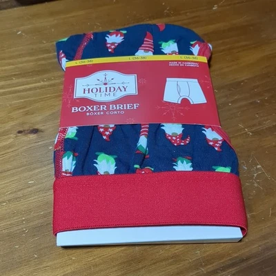 Calzoncillo boxer Holiday Time - Talla L (36-38) Foto 1 de 2