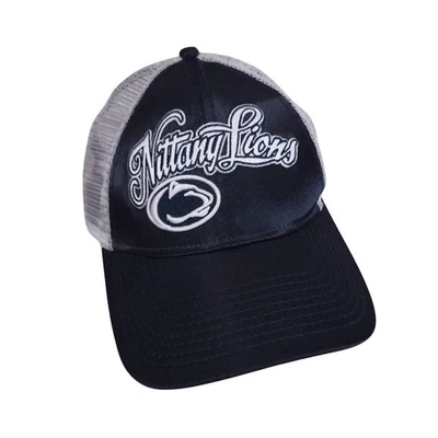 New Era Penn State Nittany Lions Women's 9FORTY Adjustable Trucker Hat - Image 1 of 4