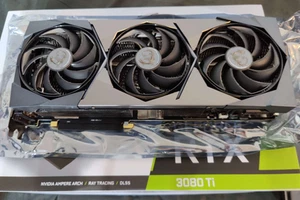Nvidia MSI GeForce RTX 3080 Ti SUPRIM X 12GB GDDR6X Grafikkarte - Bild 1 von 5