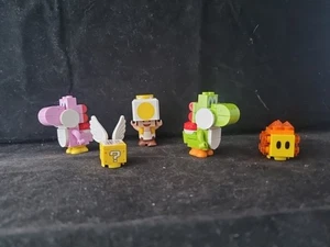 Lego Super Mario Figure Bundle Toad Yoshi - Picture 1 of 4