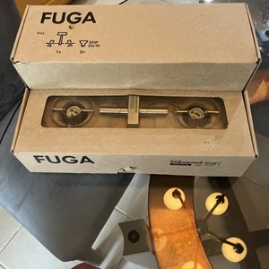 IKEA FUGA 2-Bulb Ceiling Light Fixture 102.319.48 New In Open Box 19057 - Picture 1 of 17