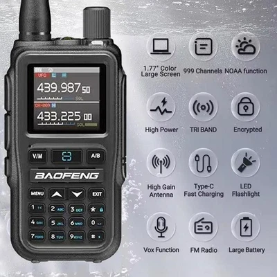 for Baofeng UV5RMINI Amateur FM Walkie-talkieUHF/VHF Analog Radio - Amateur U0B7 - Image 1 of 4