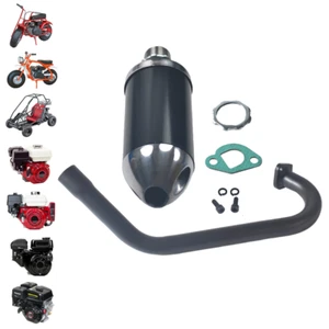 Exhaust Muffler Kit For Coleman Powersports CT200U BT200X KT196 MB200 Go Kart - Picture 1 of 8