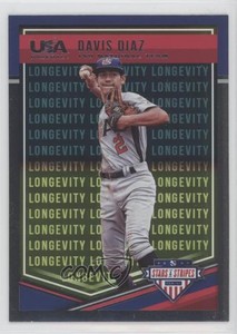 2018 Panini USA Baseball Stars & Stripes Longevity Davis Diaz #52