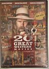 20 Great Western Movies DVD Set John Wayne Jack Palance Chuck Connors etc Sealed