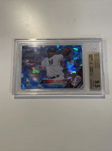 Topps 2016 cromo edición zafiro #265 Luis Severino radiocontrol novato BGS 9,5 - Imagen 1 de 2