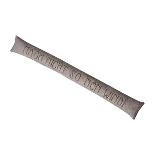 Zugluftstopper  Polyester Filz 84cm lang, 10cm hoch Mach nicht so ´nen Wind! - Bild 1 von 1