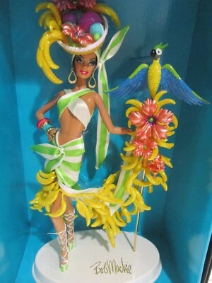 Mattel 2012 Barbie Bob Mackie "Brazilian Banana Bonanza" Gold Label NRFB - Image 1 of 4