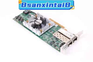 Dell QLOGIC QLE8262 10GBE SFP+ 2Ports PCIeX8 HBA Network Adapter P11VC 0P11VC - Picture 1 of 3
