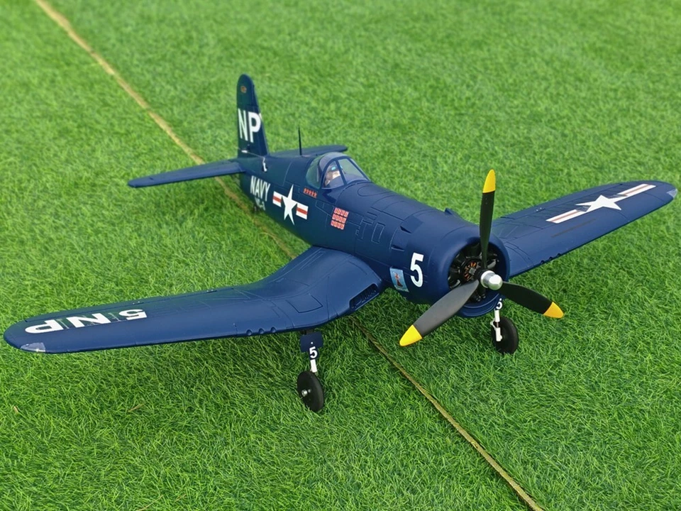 Dynam F4U Corsair V2 4S RC Warbird Plane 1300mm w/ Flaps - Image 1 of 4