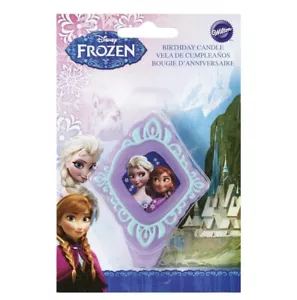 Suministros de fiesta de cumpleaños Frozen Anna & Elsa decoraciones pasteles velas nuevo - Imagen 1 de 4