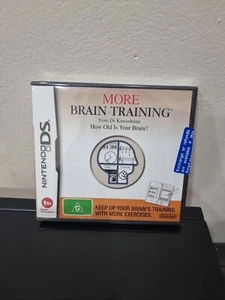 Nintendo DS: More Brain Training from Dr. Kawashima SEALED - Picture 1 of 2
