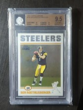 2004 Topps Chrome Ben Roethlisberger RC Rookie Card #166 Steelers Gem Mint