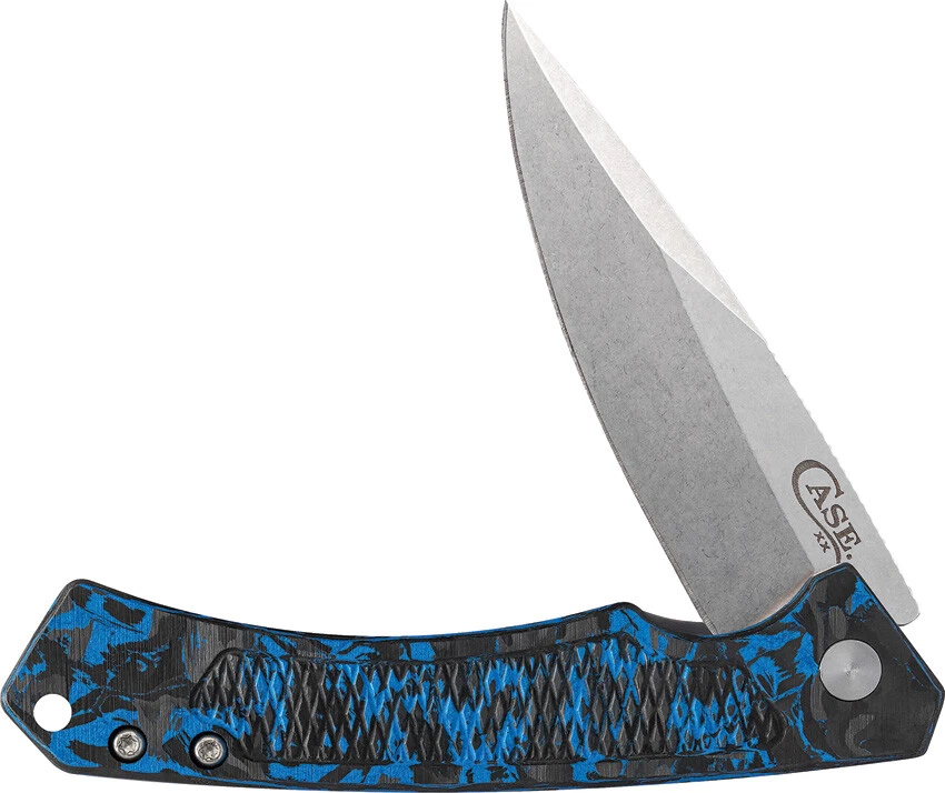 Cuchillo plegable Case Cutlery Marilla Framelock azul CF y aluminio S35VN 25895 Foto 1 de 3